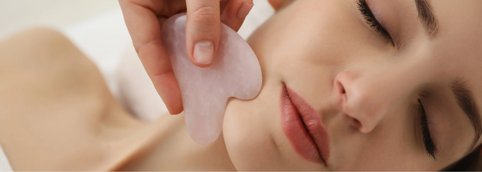 facial rejuvenation - Gua Sha